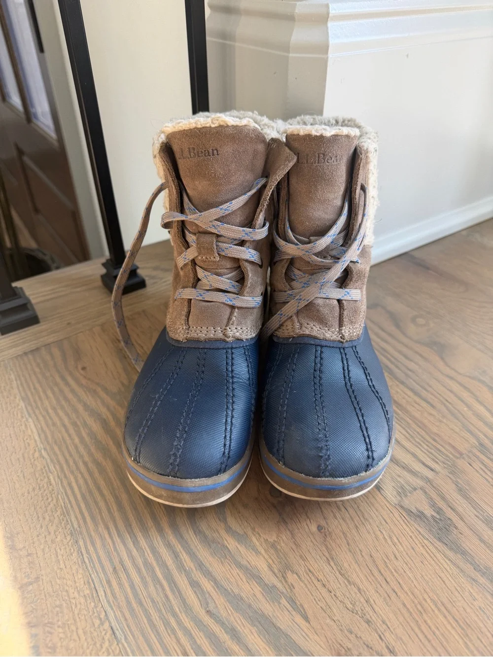 Kids' L.L.Bean Rangeley Sherpa Boot Shoes -size 2